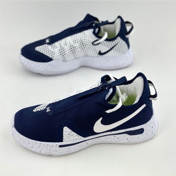 Nike PG 4 College Navy Men's Basketball Shoes Sneakers Paul George - Picture 2 of 12